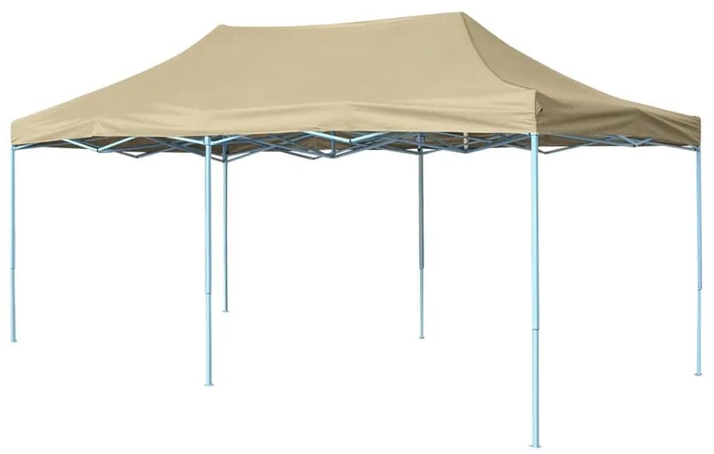 42507 vidaXL 42507  Foldable Tent Pop-Up 3x6 m Cream White