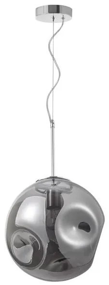 Lustra, Pendul design modern MAYAN, gri fumuriu NVL-9988103