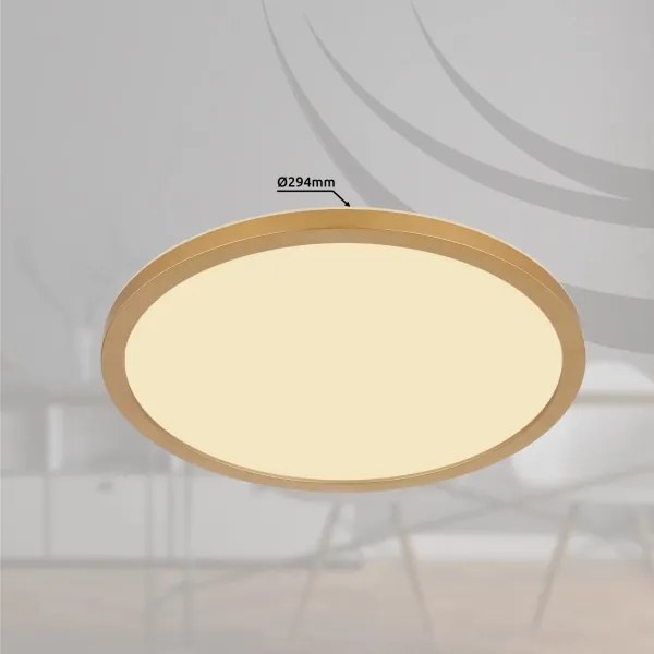 Plafonieră LED dimabilă pentru baie Globo 41562-18MM SAPANA LED/18W/230V IP44