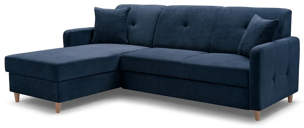 Supermobel Coltar extensibil MALMO, 220x88x162, asti 12, colt pe stanga