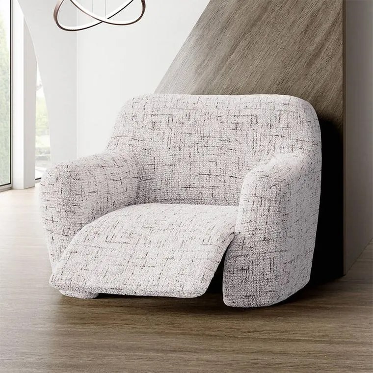 Gaico Huse bielastice VITTORIA smântânii fotoliu de relaxare (l. 70 - 90 cm)
