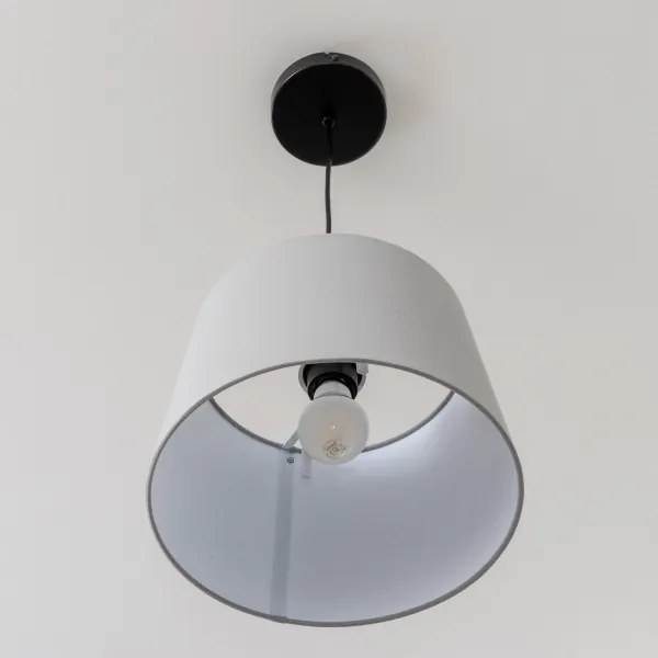 Brilagi - Corp de iluminat LED suspendat pe cablu CERIA, 1xE27/40W/230V, Ø 30 cm, gri