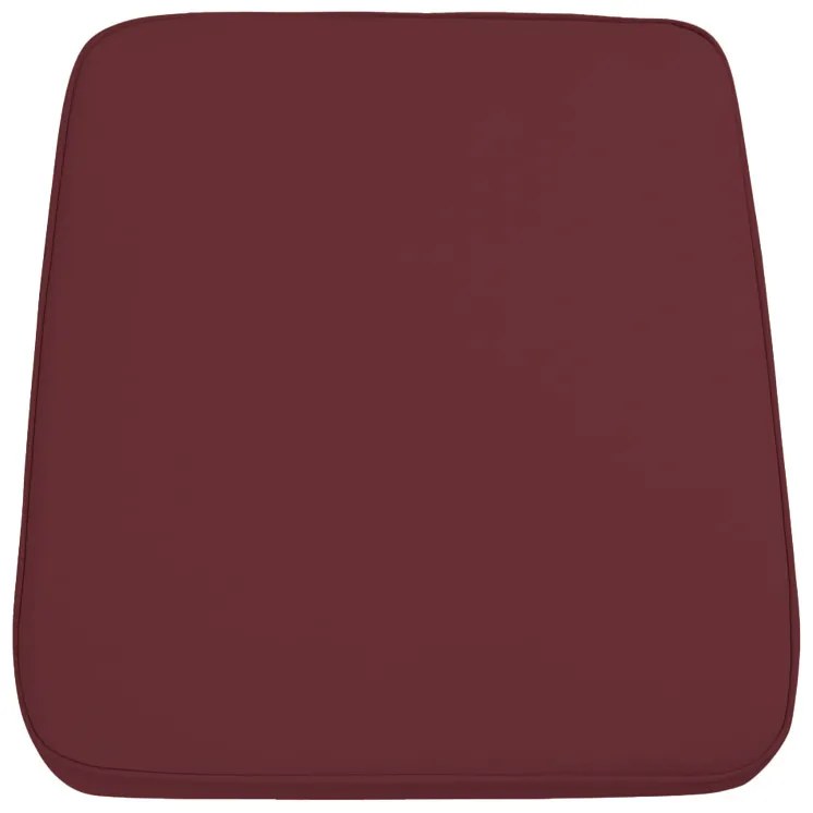 Perna de scaun pentru exterior VIREON 44x45 cm, bordo
