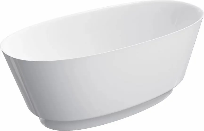 Cada freestanding Omnires Neo M+ alb  158x72 cm