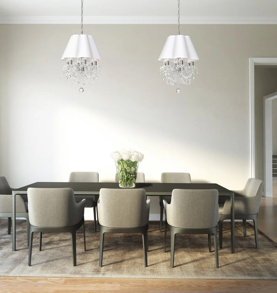 Aplica de perete LUX design modern, Cristal Bohemia Exclusive FLORA 01-WL
