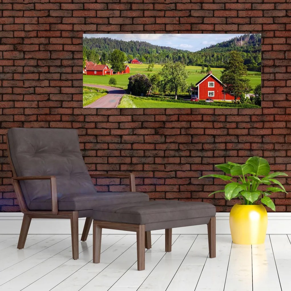 Tabloul cu țară (120x50 cm)