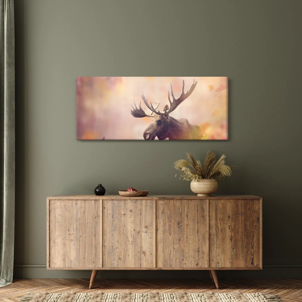 Tablou - Pădure în frunze de toamnă (120x50 cm)