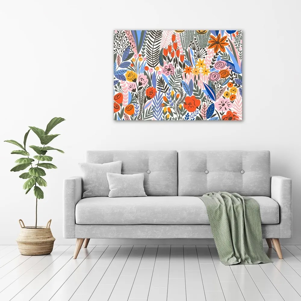 Imprimare tablou canvas Model floral
