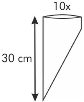 Tescoma Pungă de decor DELICIA 30 cm, 10 buc, 4HOME