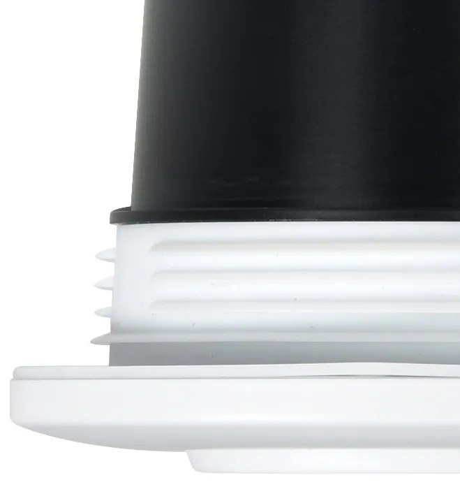 Spot incastrabil pentru baie IP44 Umberto alb