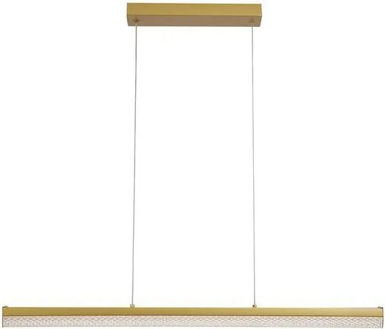 Lustra LED suspendata metal auriu Madeleine