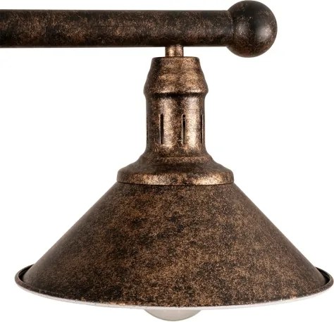 BRILAGI - Lustră pe tijă FORGE 2xE27/60W/230V cupru/patină