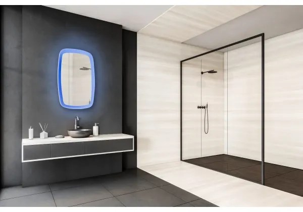 Eglo 99588 - Oglindă de baie LED RGBW dimabilă, cu iluminare integrată, 20W/230V IP44