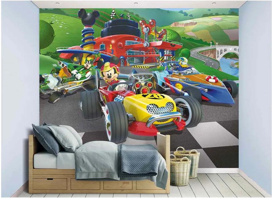 Walltastic Mickey Mouse závody - fototapet pe perete 305x244 cm