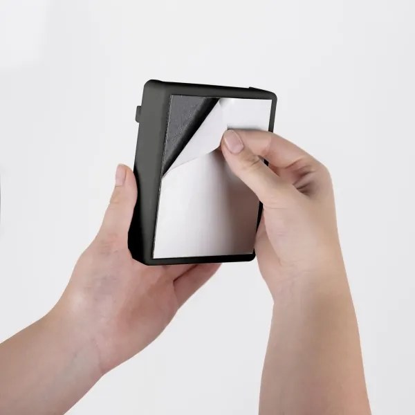 WENKO 25336100 - Coș SARE, 21,5 x 29,5 cm, argintiu