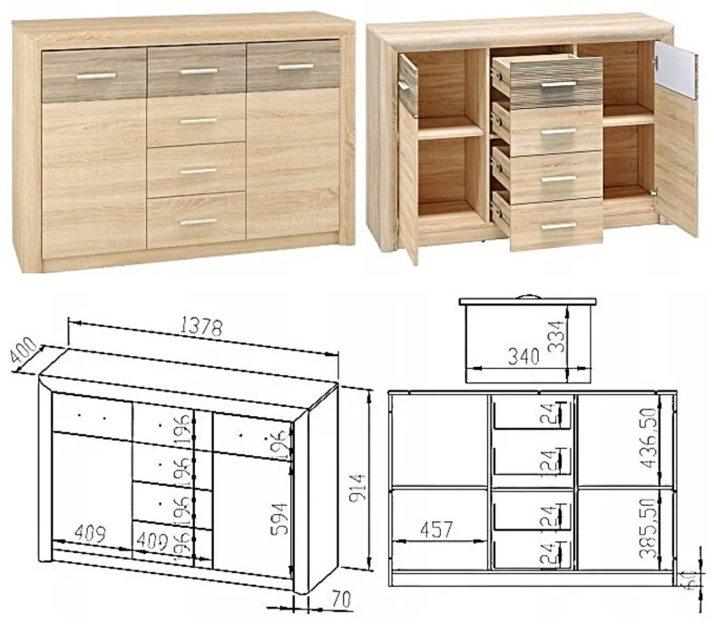 Livorno Set mobilier living 03