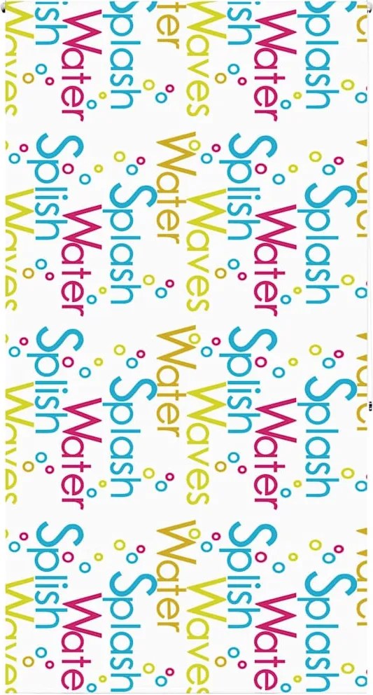 vidaXL Jaluzea cu role de duș 140x240 cm lățime material 136 cm