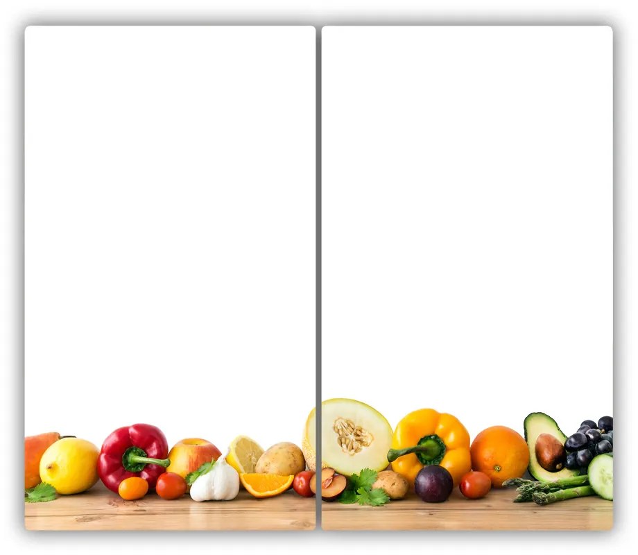 Tocator din sticla Fructe și legume