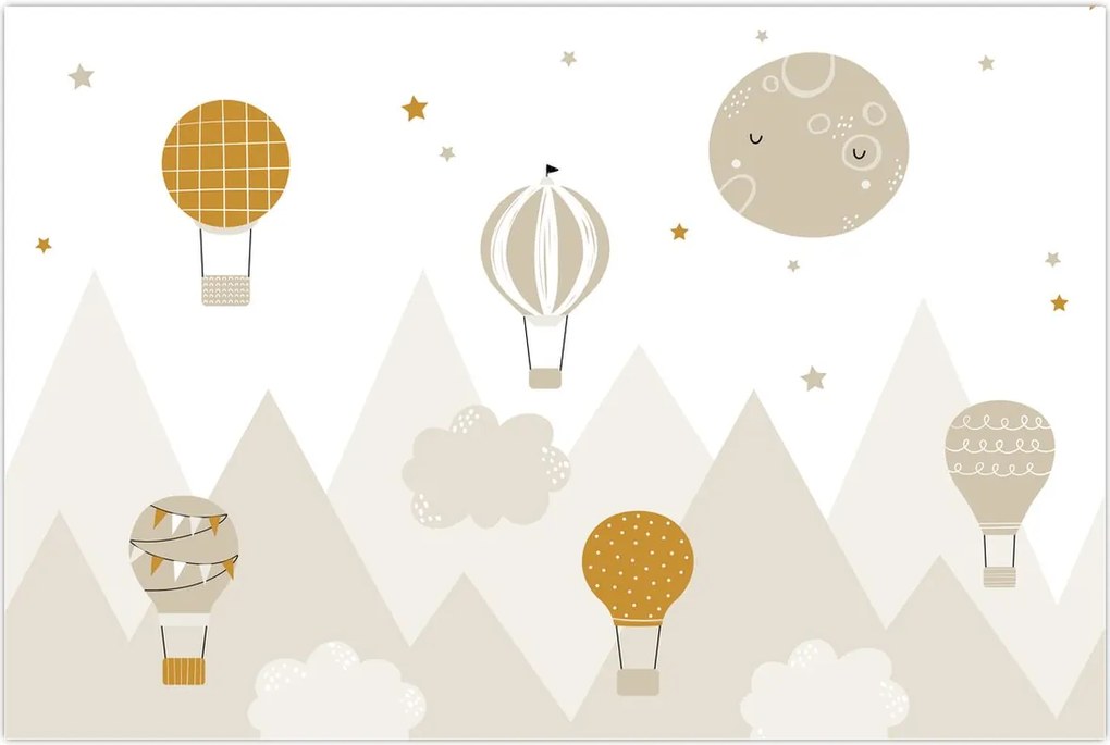 Tablou - Baloane zburătoare (90x60 cm)