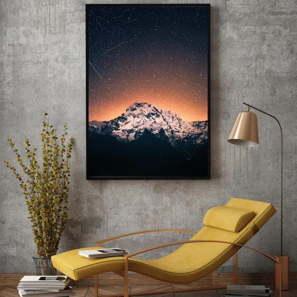 Poster - Sub cerul nocturn (A4)