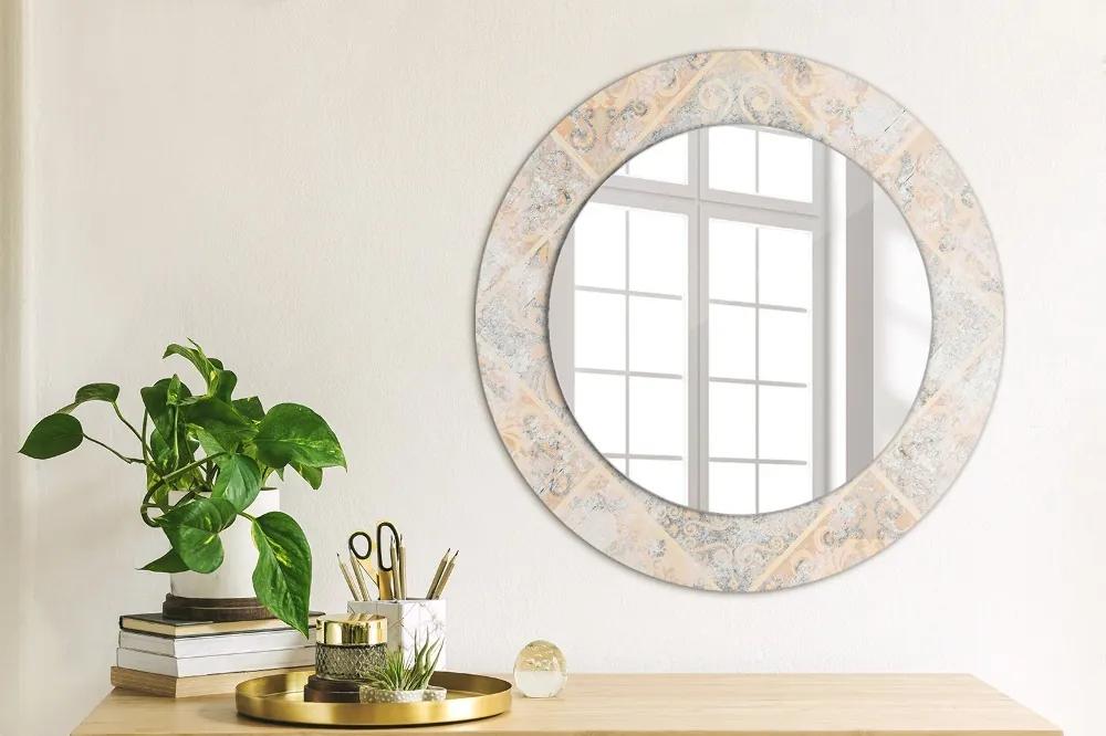 Oglinda cu decor rotunda Mozaic shabby