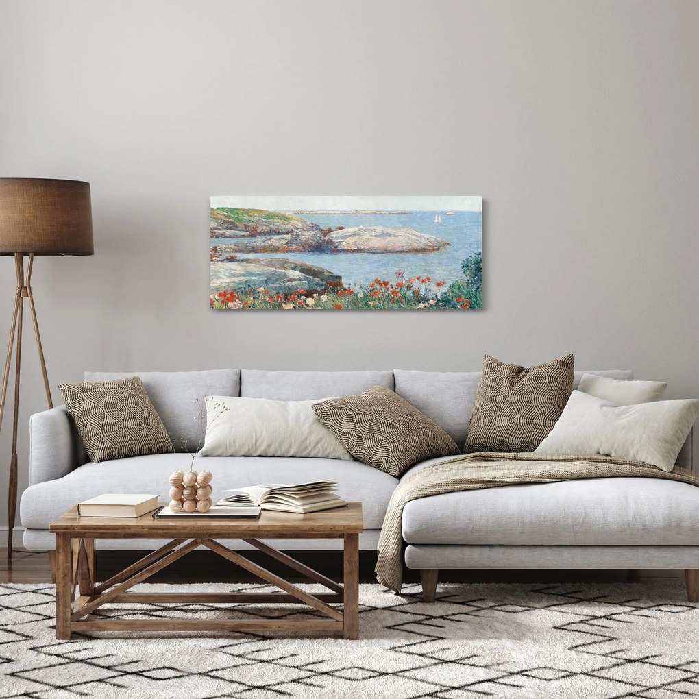 Tablou - Childe Hassam, Poppies, Isles of Shoals, reproducere (120x50 cm)