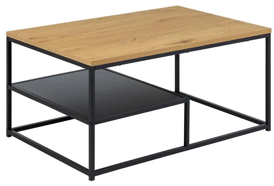 Masă de cafea CORA stejar/negru