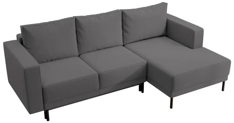 Colțar Rodriguez mini (D) (gri negru + negru). 1099544