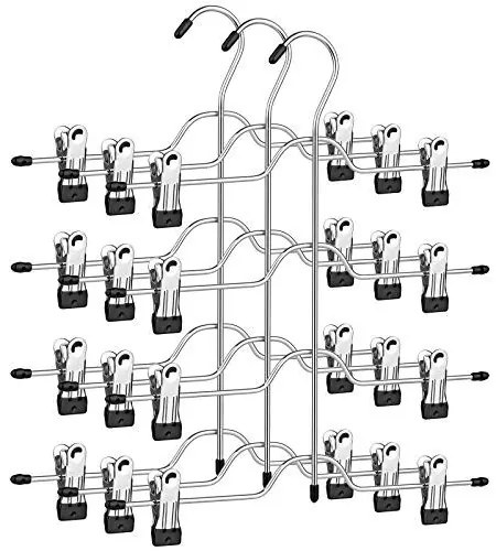 Set de 3 umerase din metal, Songmics, Negru, 37.5x33x0.4 cm