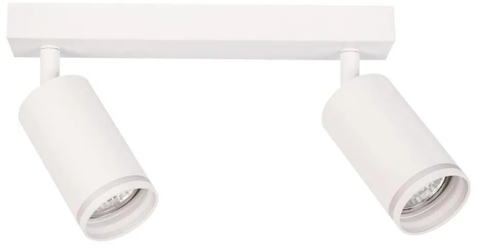 Spot PIPE 2xGU10/10W/230V, alb