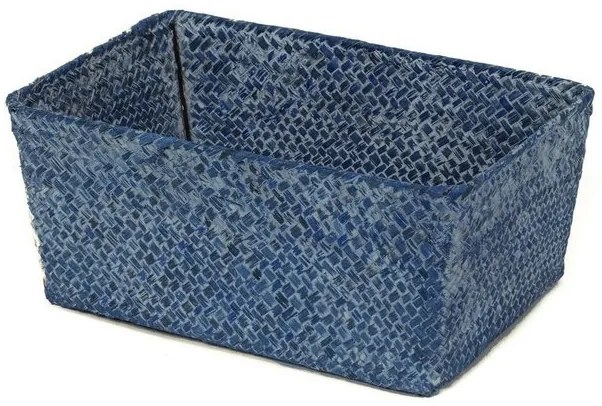 Coș tricotat compactor 30 x 20 x 13 cm, maro deschis