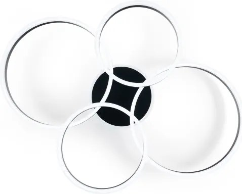 Plafonieră LED dimabilă Brilagi ORBITS LED/52W/230V 3000-6000K + telecomandă