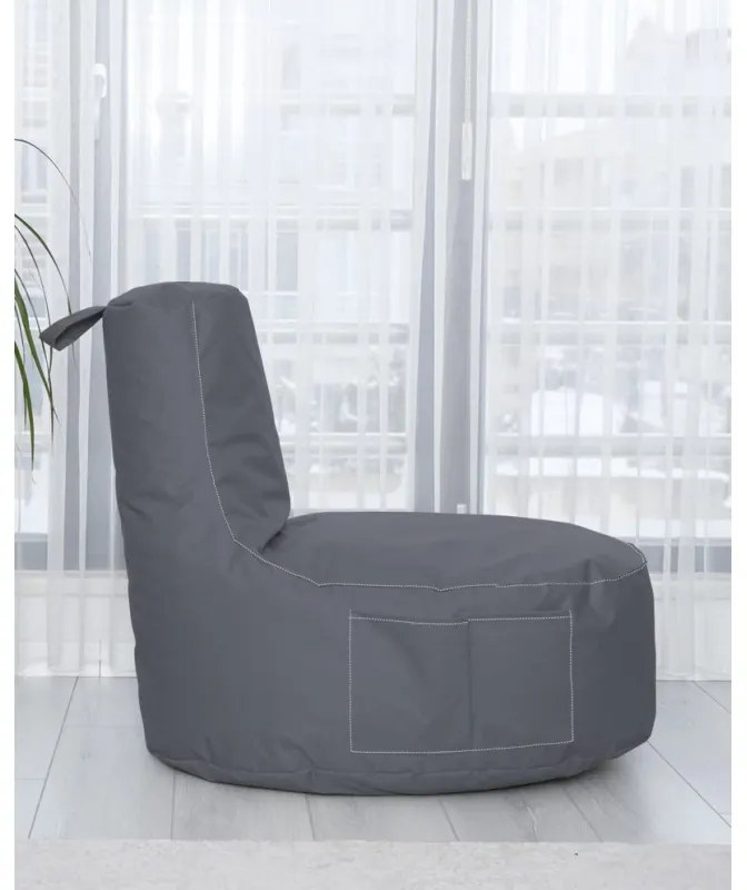 Fotoliu Puf Bean Bag EVA Sport - Fume