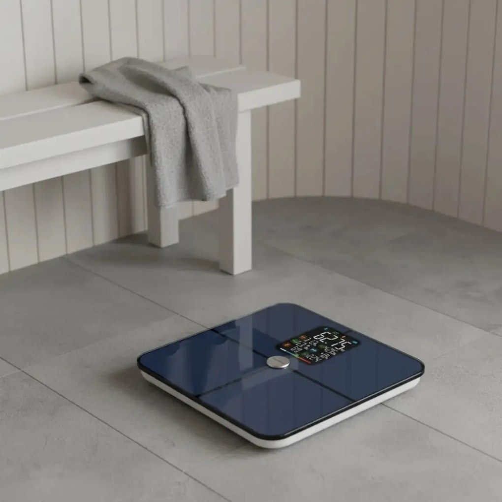 Cantar de baie smart cu analiza corporala Klausberg KB-7940 albastru