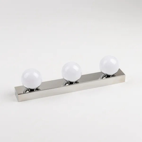 BRILAGI - SET 2x aplice de perete pentru baie cu LED HOLLYWOOD 3xLED/3W/230V 39 cm IP44 crom