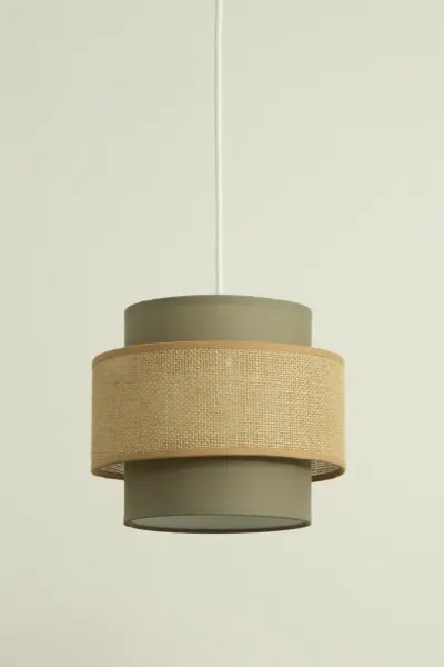 Brilagi - Lustru suspendat pe cablu RESNA, 2x E27/60W/230V, Ø30 cm, maro/bej