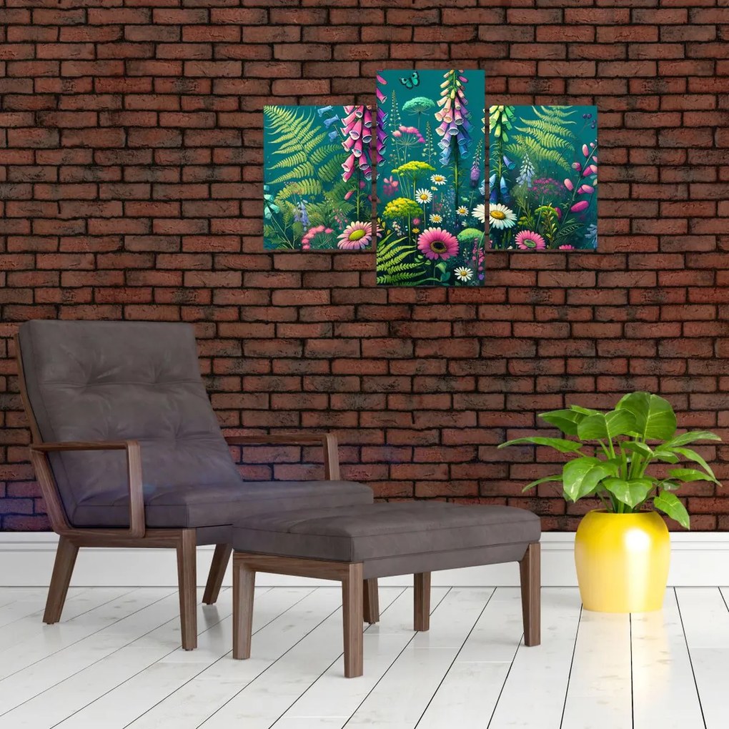 Tablou - Flori de câmp (90x60 cm)