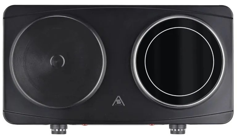 Plită electrică cu două arzătoare, 220 - 230 V