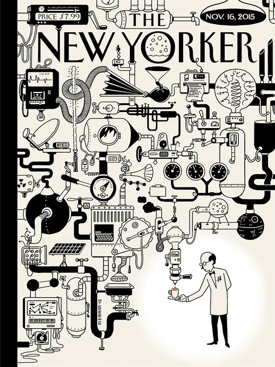 Ilustrație The NY Magazine Cover 198