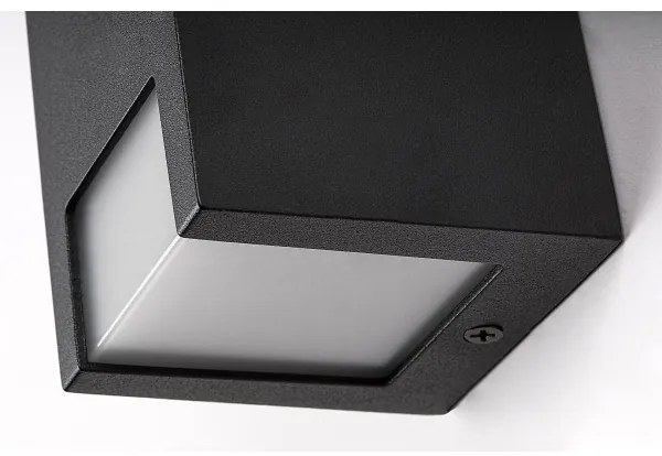 Aplică de exterior Rabalux 77055 CERNON 2xGU10/7W/230V IP44 negru