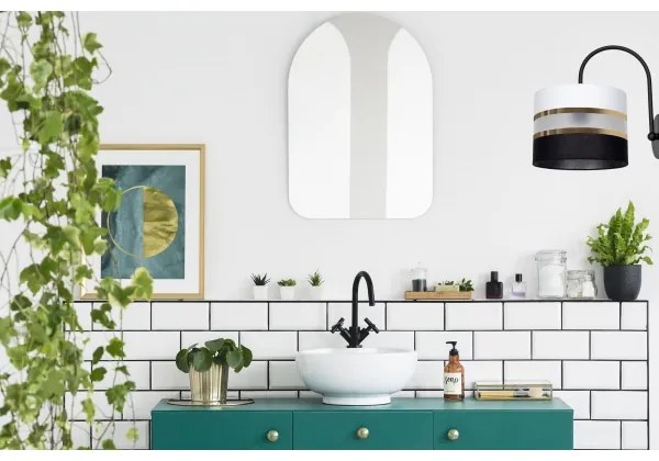 Aplică CORAL 1xE27/60W/230V neagră