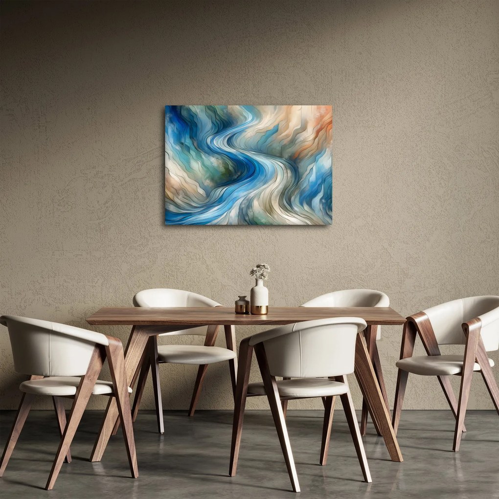 Tablou - Curent abstract (70x50 cm)