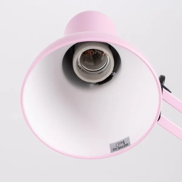 Lampă de masă ROMERO 1xE27/60W/230V roz Brilagi