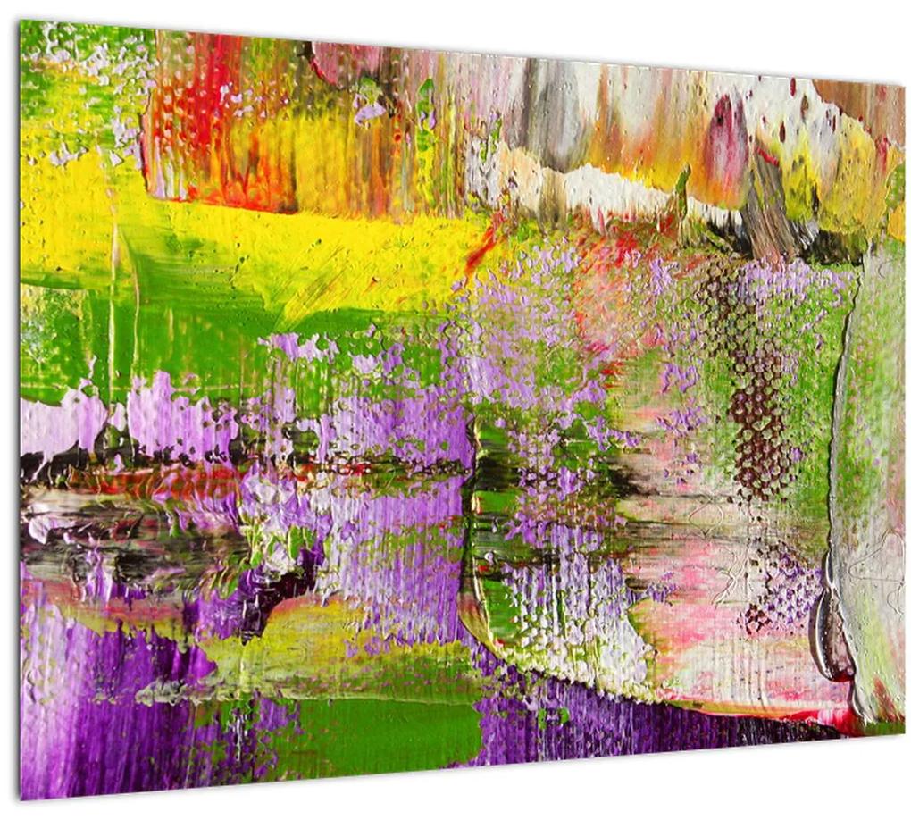 Tablou cu abstracție - pictura (70x50 cm), în 40 de alte dimensiuni noi