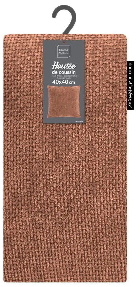 Față de pernă din janilie 40x40 cm Leo – douceur d'intérieur