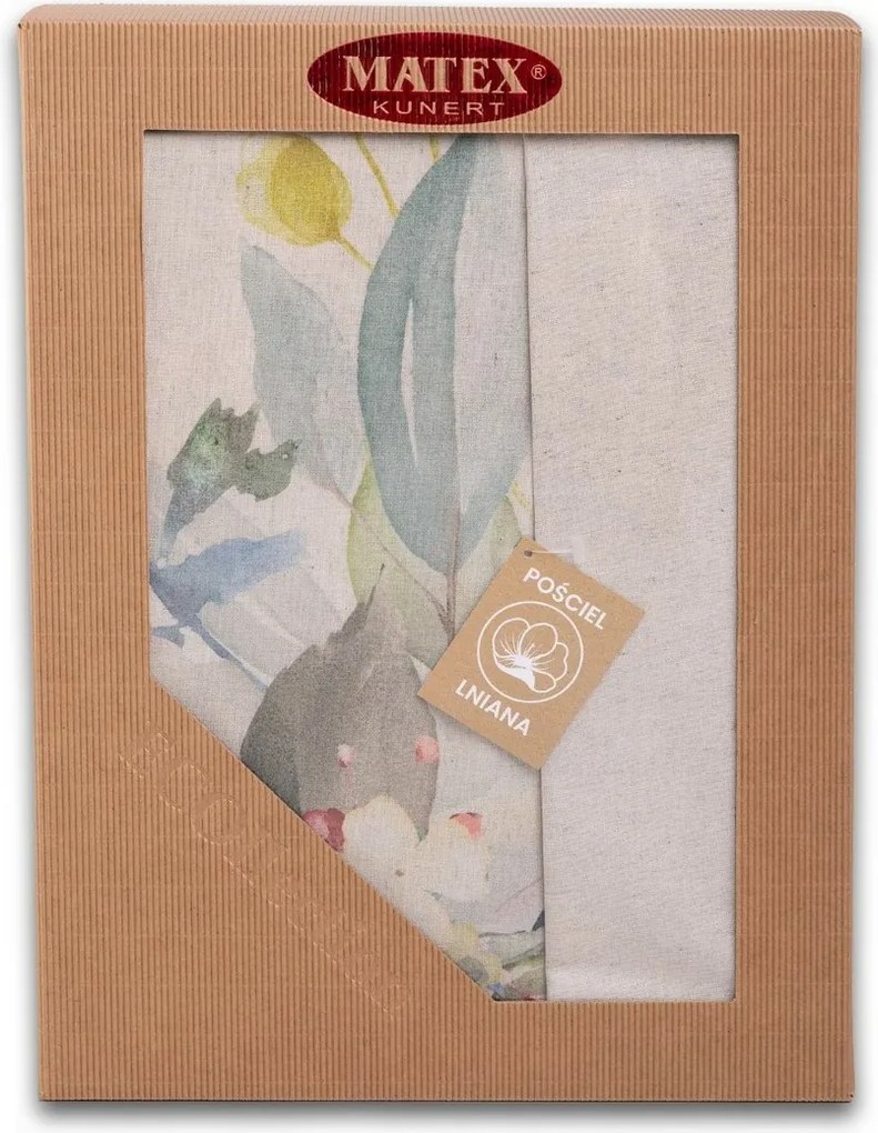 Lenjerie de pat din amestec de bumbac și inKytice, 160 x 200 cm, 2 bucăți 70 x 80 cm