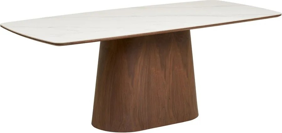 Masă de dining cu blat ceramic 90x200 cm Noli – House Nordic