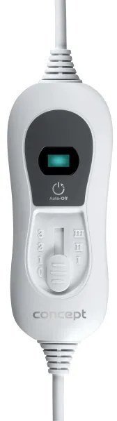 Concept DV7360 - Pătură electrică încălzitoare 100 W/230 V, 30 x 40 cm, gri