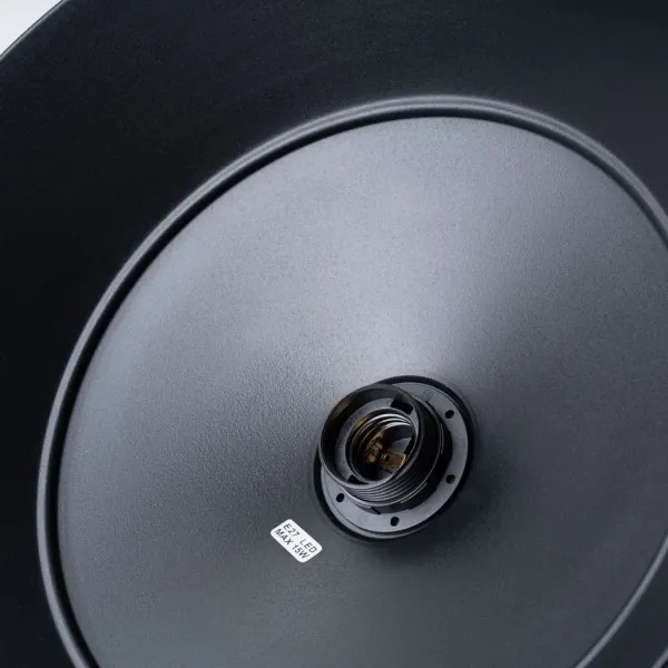 Lustră pe cablu Sollux SL.1328 FRIKA 1xE27/15W/230V negru