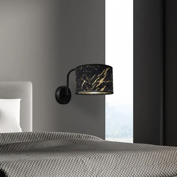 Aplică SENSO 1xE27/60W/230V negru